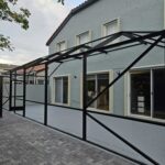 patio and screen frames painting